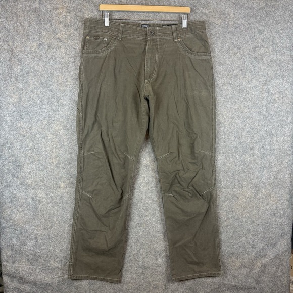 Other - Kuhl Revolvr Pants Mens 38x32 Brown Outdoor Hiking Articulated Nylon Blend
